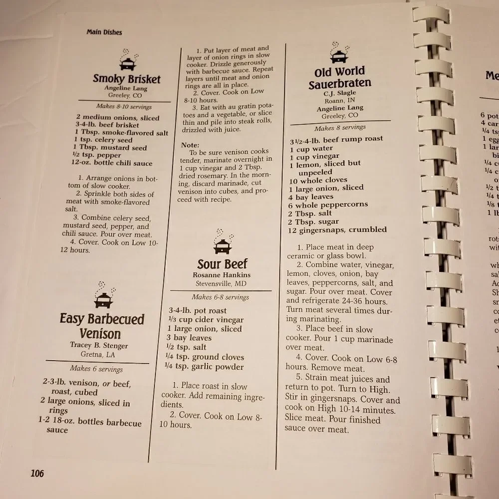 Fix It and Forget It Cookbook Slow Cooker